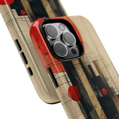 Geometric Cityscape Essence iPhone 16 - Tough