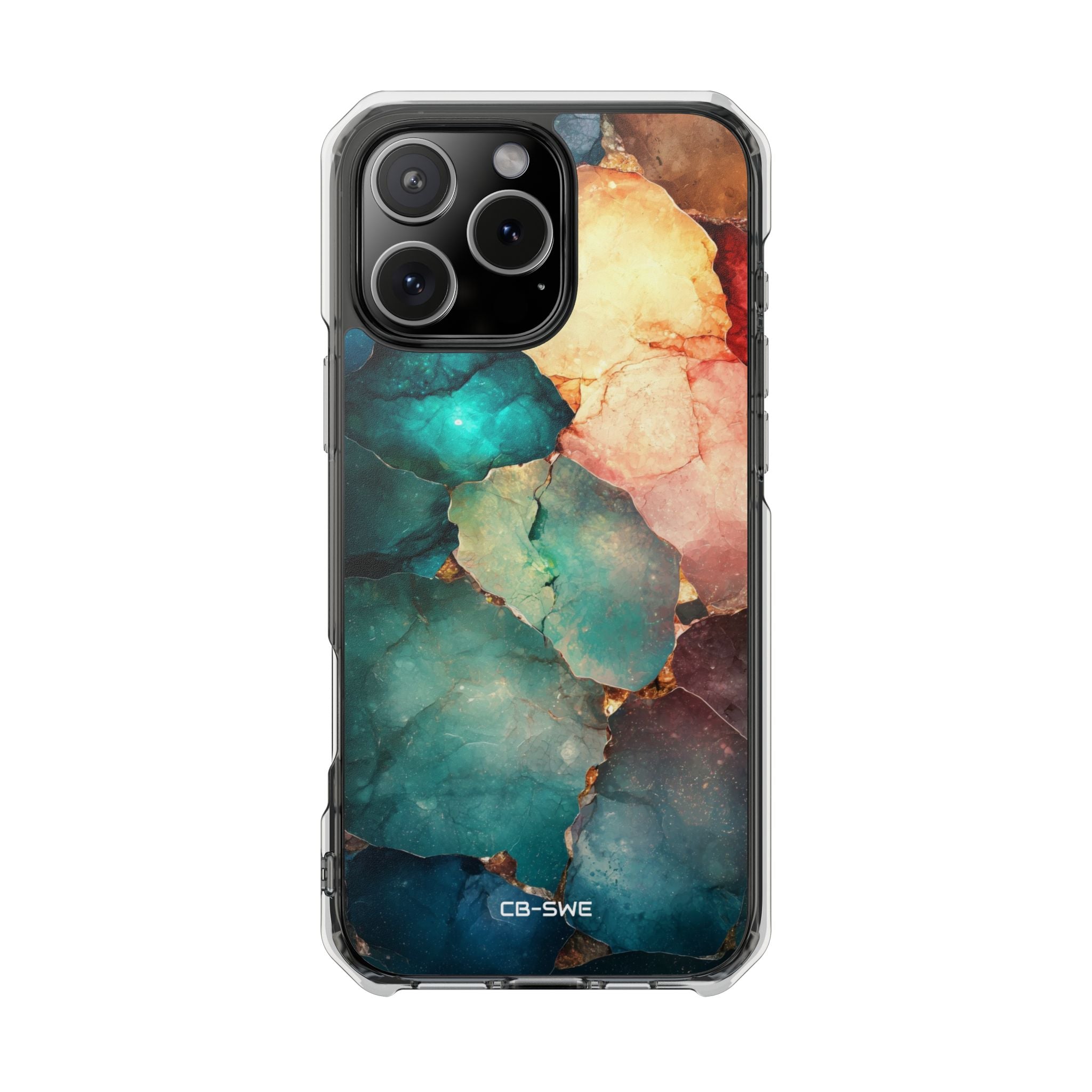 Glowing Stones Emerge iPhone Case - Impact