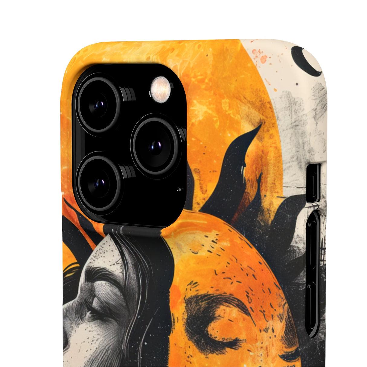 Sunlit Duality | Slim Phone Case for iPhone