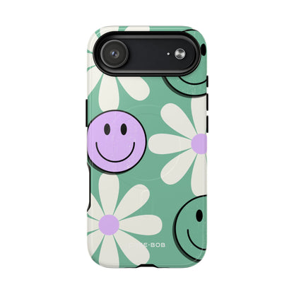 Smiley Daisy Glow iPhone 17 Air Case - Tough+