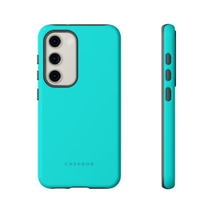 Flourescent Blue - Protective Phone Case