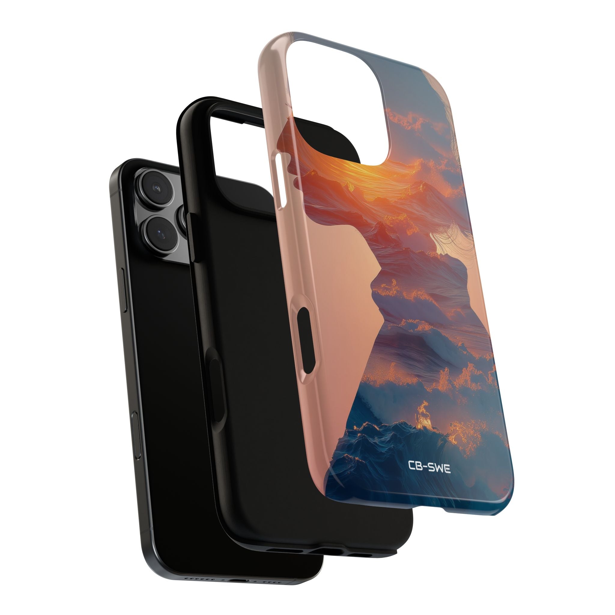 Ocean Embraces Soul - iPhone Case