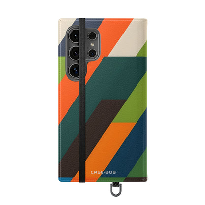 Zigzag Stripes - Samsung S24 Ultra Case - Wallet