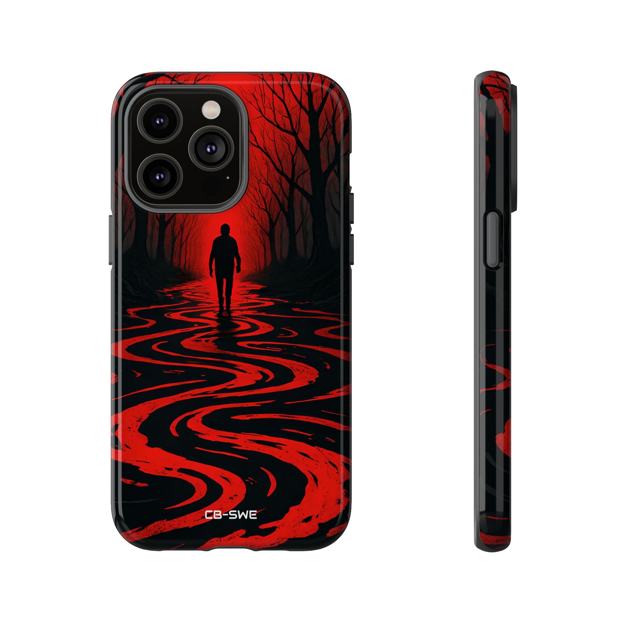 Red Path Mystery - iPhone Case