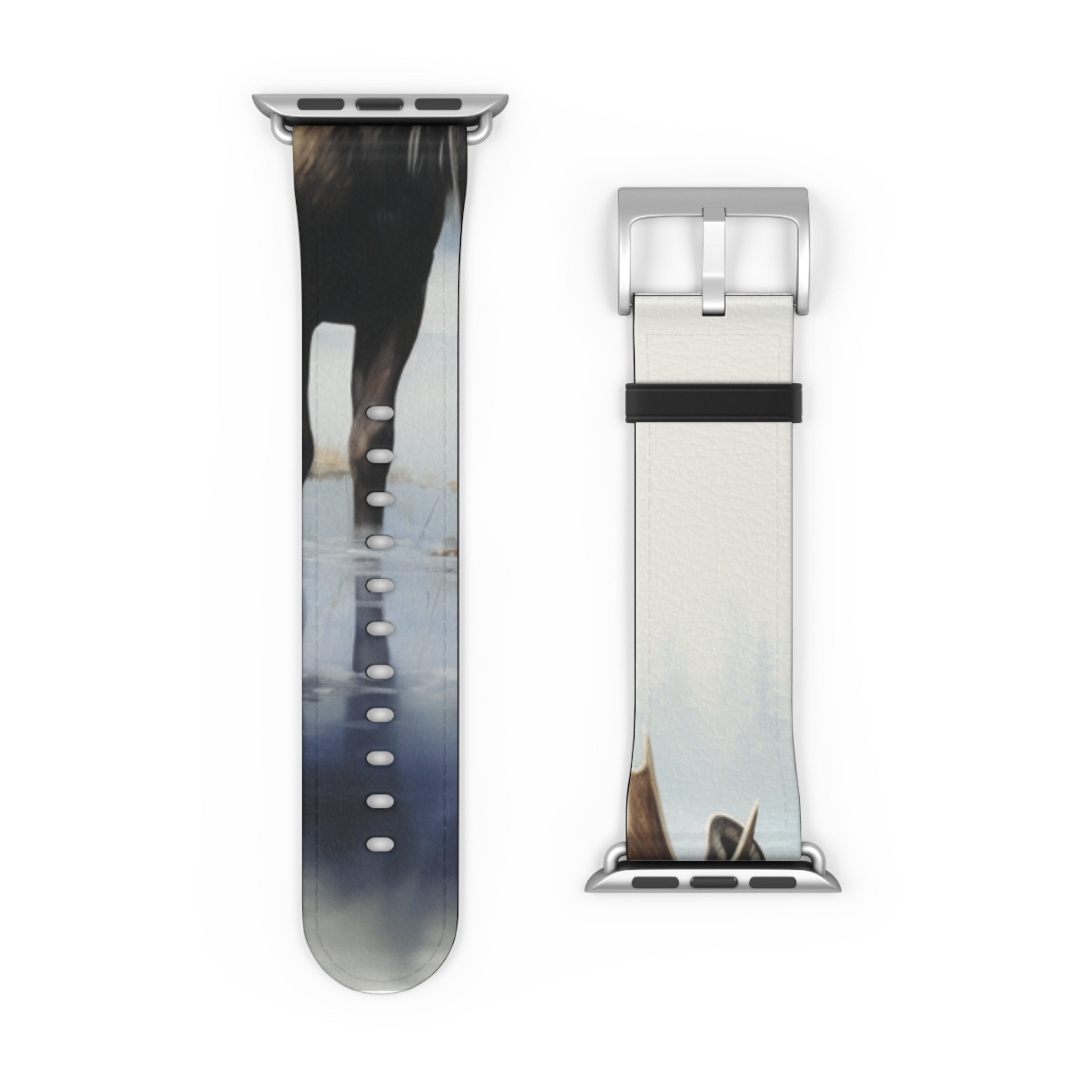 Misty Moose Reflection - Watch Band