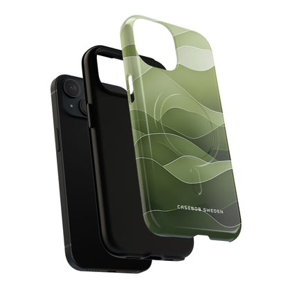 Gradient Emerald Drift iPhone 15 | Tough+ Phone Case