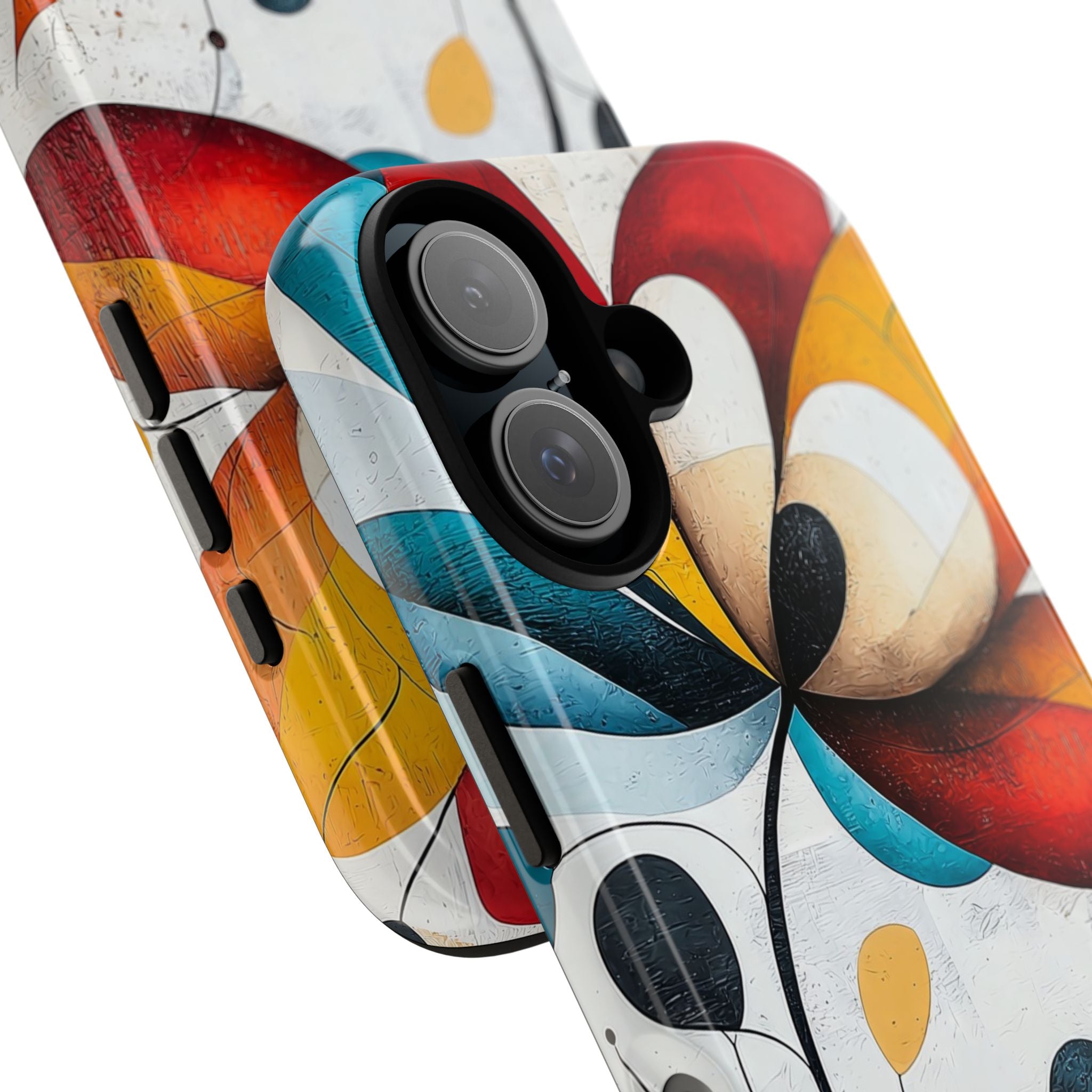 Vibrant Floral Symphony - iPhone Case