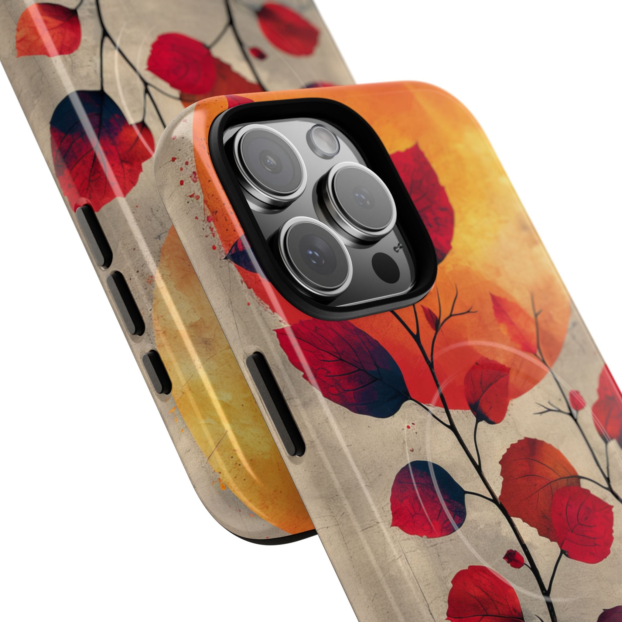 Sunlit Branch - Tough + MagSafe® iPhone 16 Phone Case