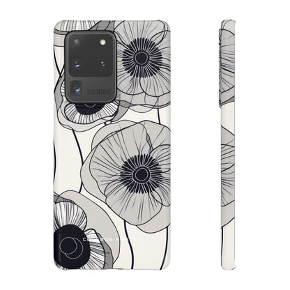 Modern Minimalist Flowers Samsung S20 - Slim Phone Case