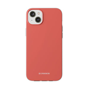 Living Coral Shade | Phone Case for iPhone (Flexible Case)