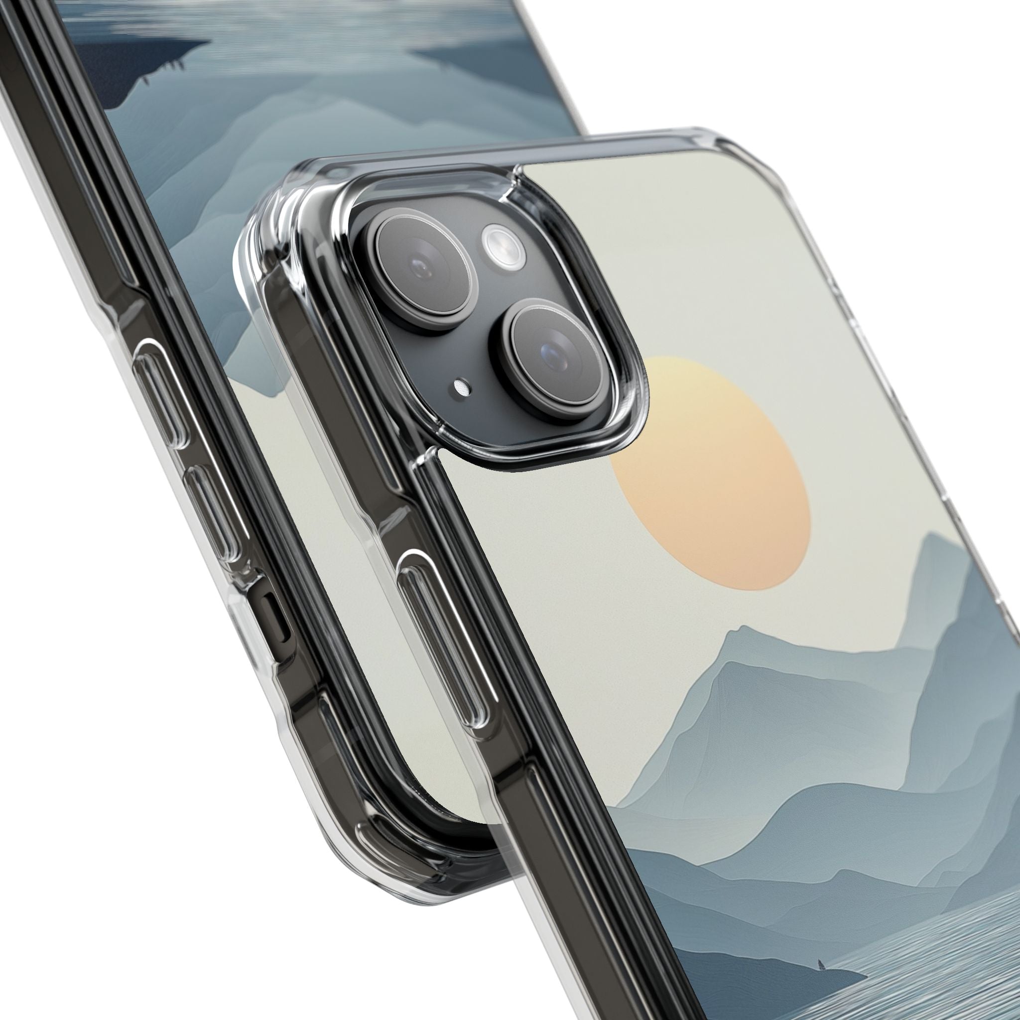 Gentle Waves Reflect iPhone Case - Impact