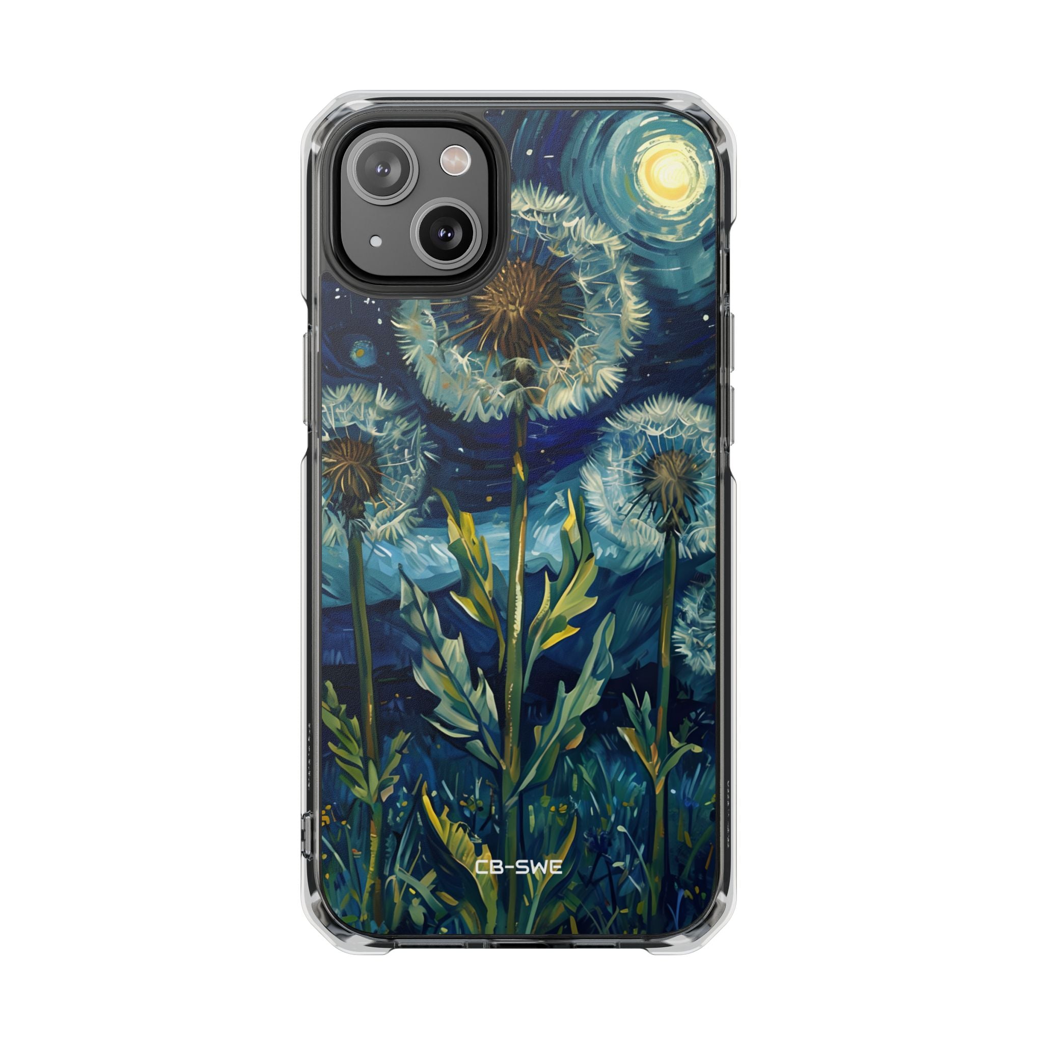 Dandelions Under Starlight iPhone Case - Impact