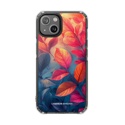 Red Blue Nature - Clear Impact iPhone 14 Phone Case