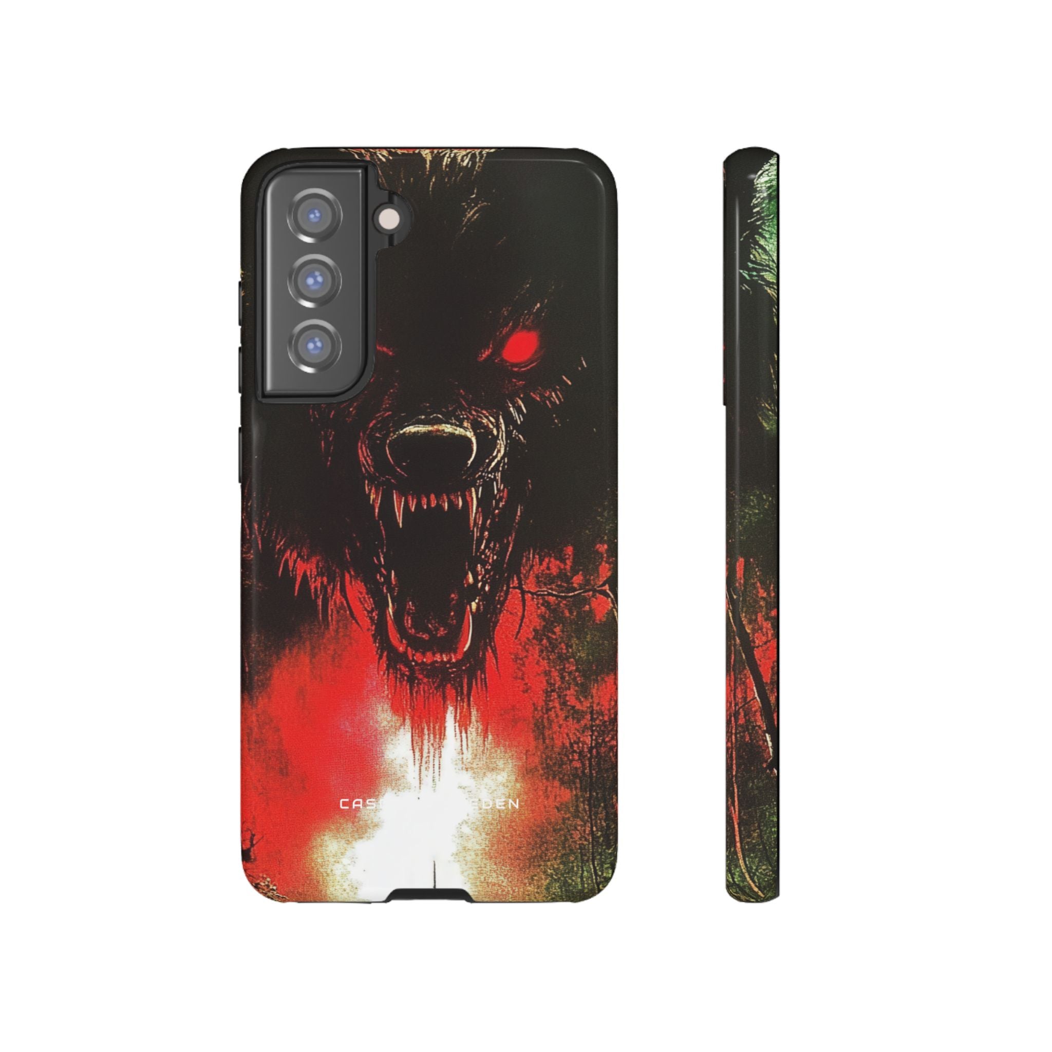 Bloodmoon Wolf's Lament  Samsung S21 - Tough Phone Case