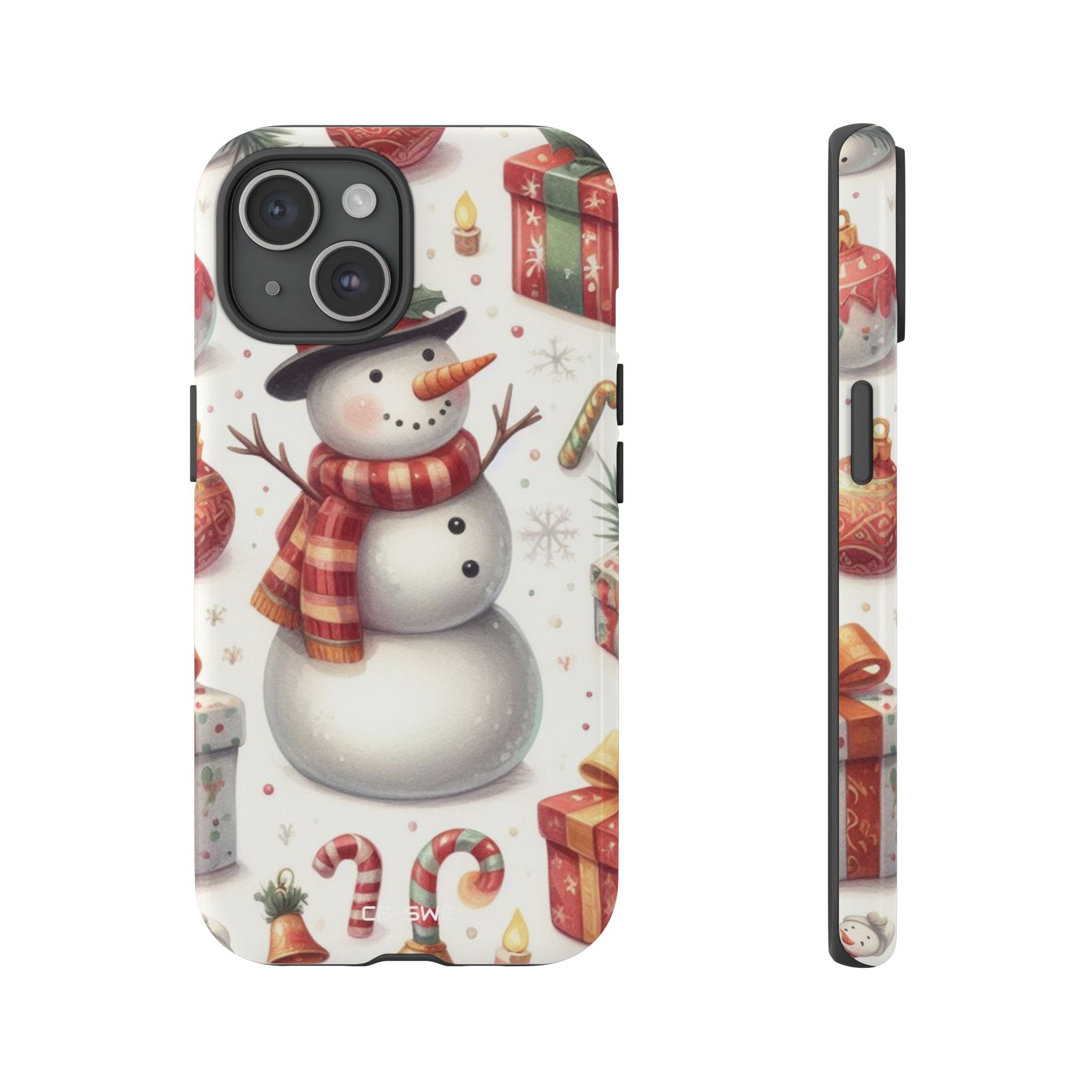 Snowman Welcomes Joy - iPhone Case