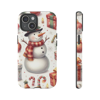 Snowman Welcomes Joy - iPhone Case
