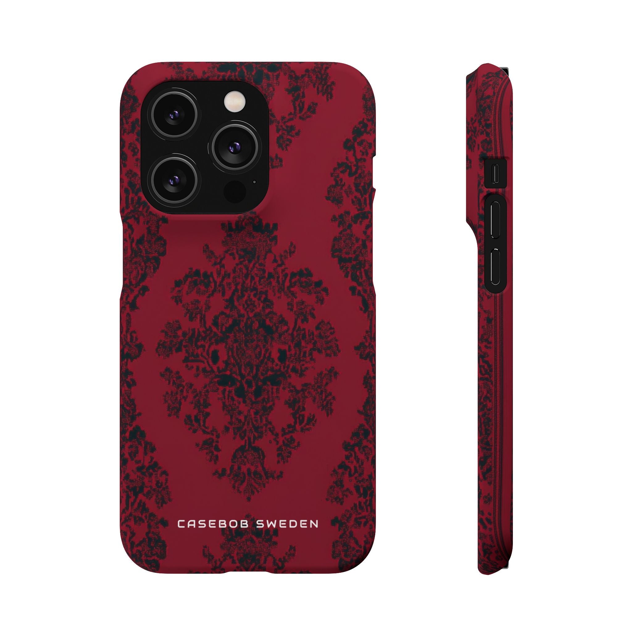 Gothic Crimson Elegance iPhone 14 - Slim Phone Case