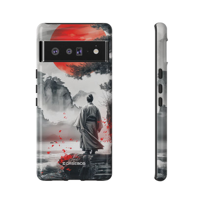 Serene Samurai Sunrise - Phone Case for Google Pixel