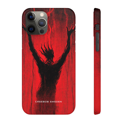 Crimson Despair iPhone 12 - Slim Phone Case