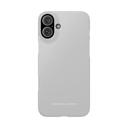 Light Gray iPhone 16 - Slim Phone Case