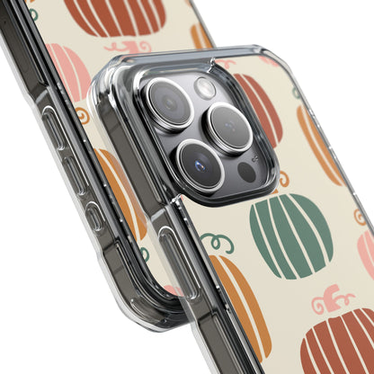 Whimsical Pumpkin Harmony iPhone Case - Impact