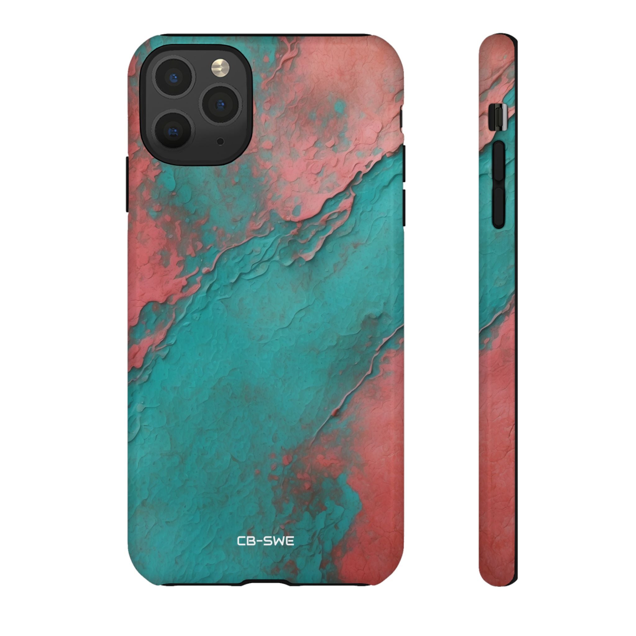Turbulent Coral Flow - iPhone Case
