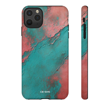 Turbulent Coral Flow - iPhone Case
