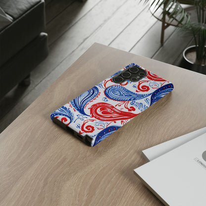 Vibrant Paisley Swirls  Samsung S22 - Tough