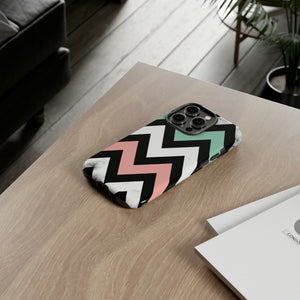 Chevron Shapes - Protective Phone Case