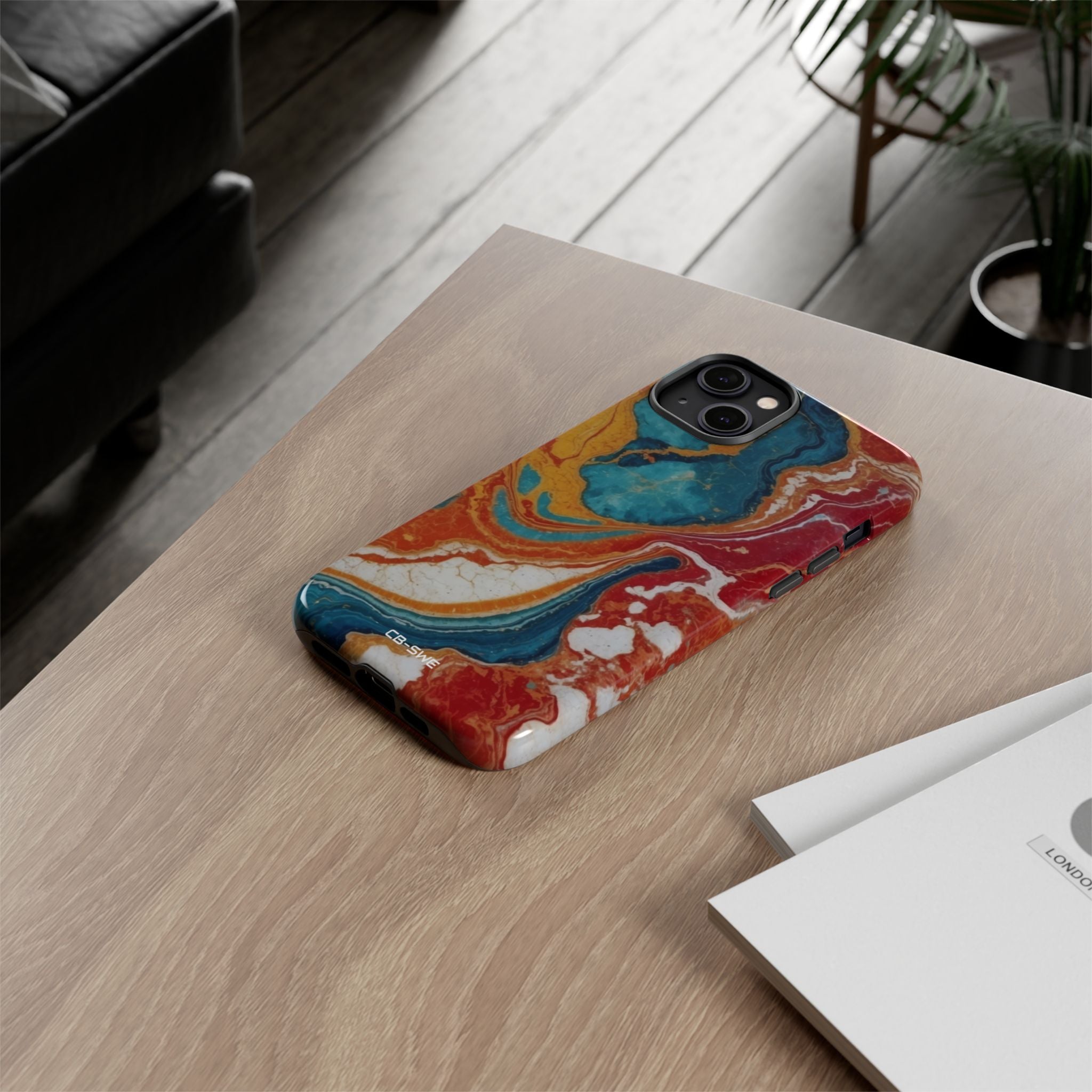Celestial Swirls Dance - iPhone Case