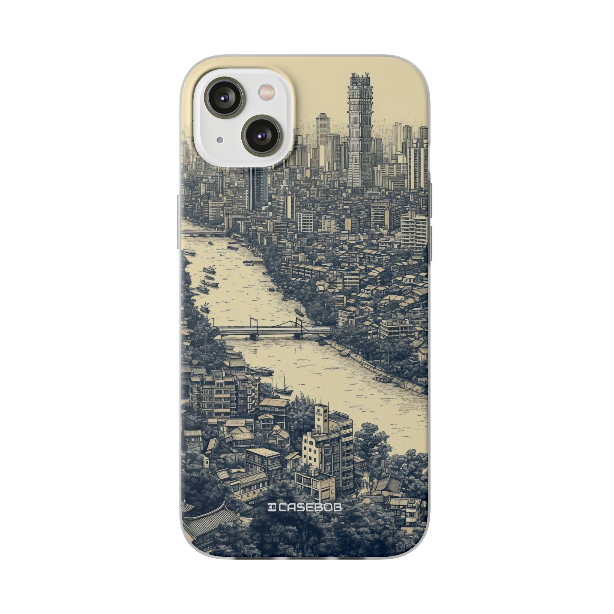 Nostalgic Metropolis | Flexible Phone Case for iPhone