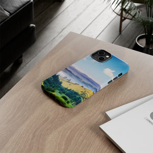 Mountain Sunny Day - Protective Phone Case