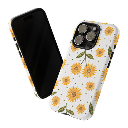 Sunflowers Dance Brightly - iPhone Case
