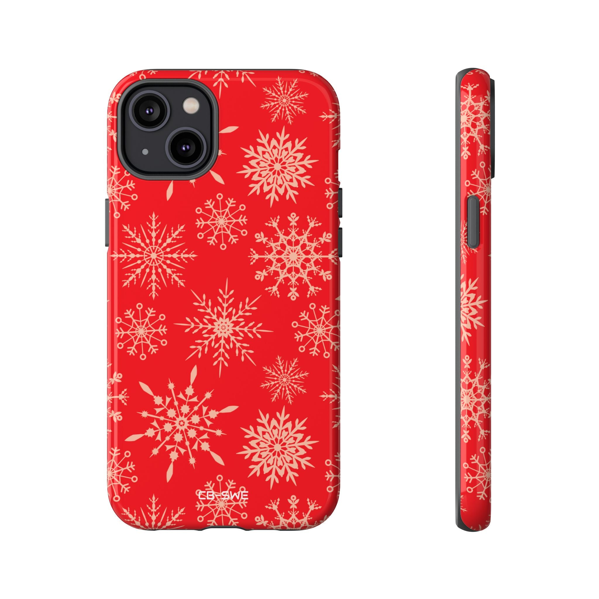 Snowflakes Dance Bright - iPhone Case