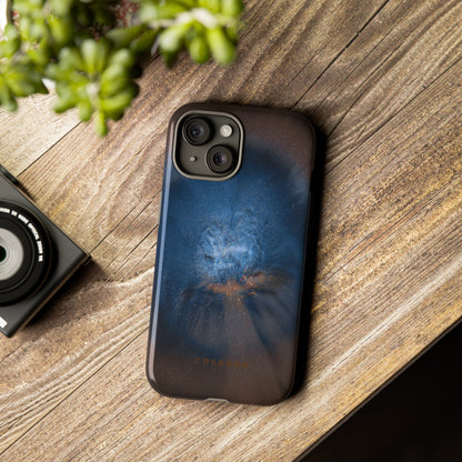 Blue Space Ink Art - Protective Phone Case