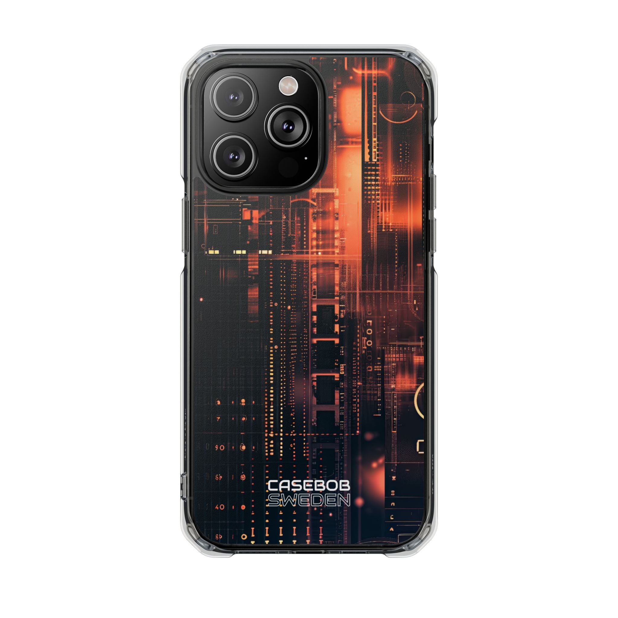Neon Circuit Dreams iPhone 14 - Impact Clear+