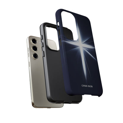 Glowing Crossburst Samsung S23 Case - Tough