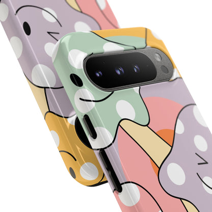 Playful Mushroom Friends - Google Pixel Case