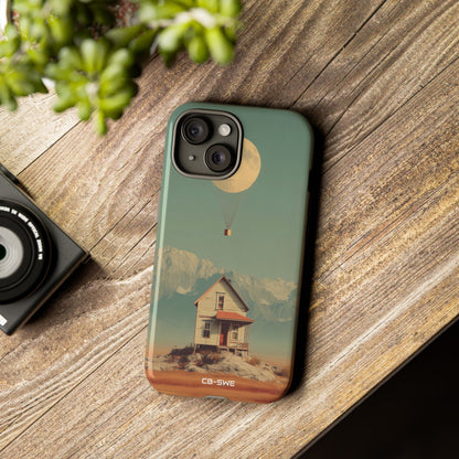 Moon Hovers Low - iPhone Case