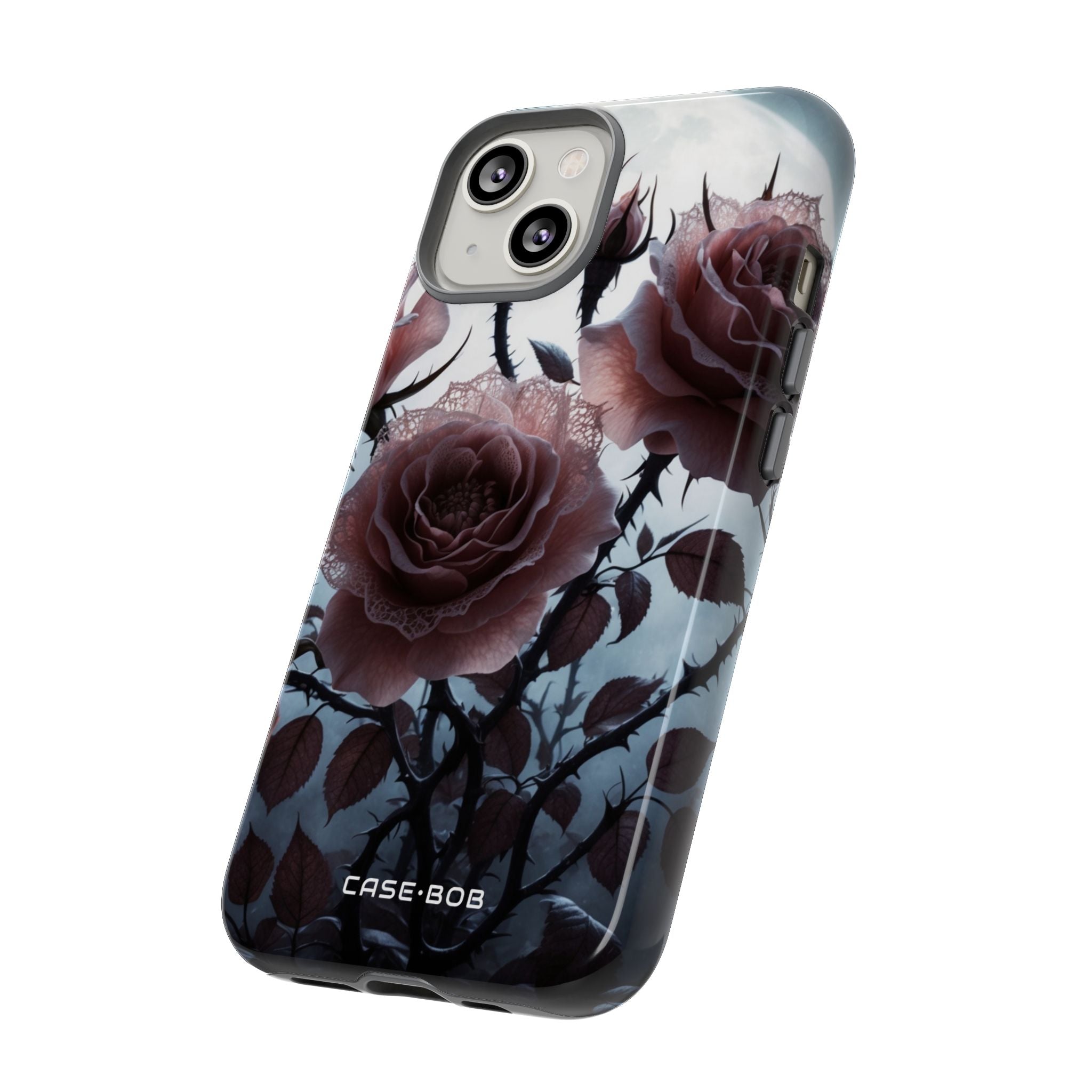 Luminous Rose Thorns iPhone 14 Case - Tough