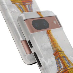 Autumnal Parisian Glow | Protective Phone Case for Google Pixel