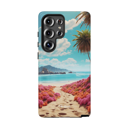 Tropical Flowers Frame - Samsung Case