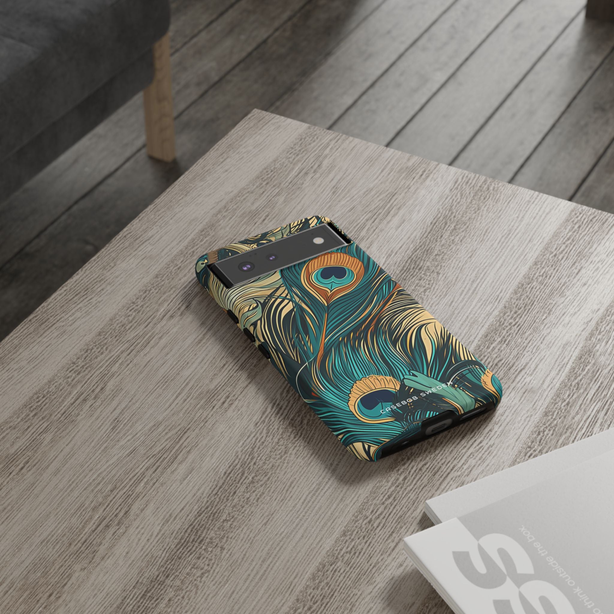 Art Nouveau Peacock Elegance Google Pixel 6 - Tough Phone Case