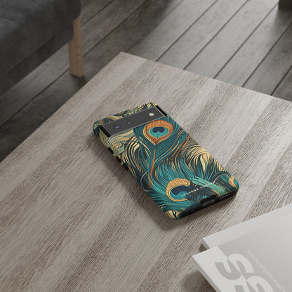 Art Nouveau Peacock Elegance Google Pixel 6 - Tough Phone Case