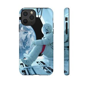 Astronaut inside Shuttle - Protective Phone Case