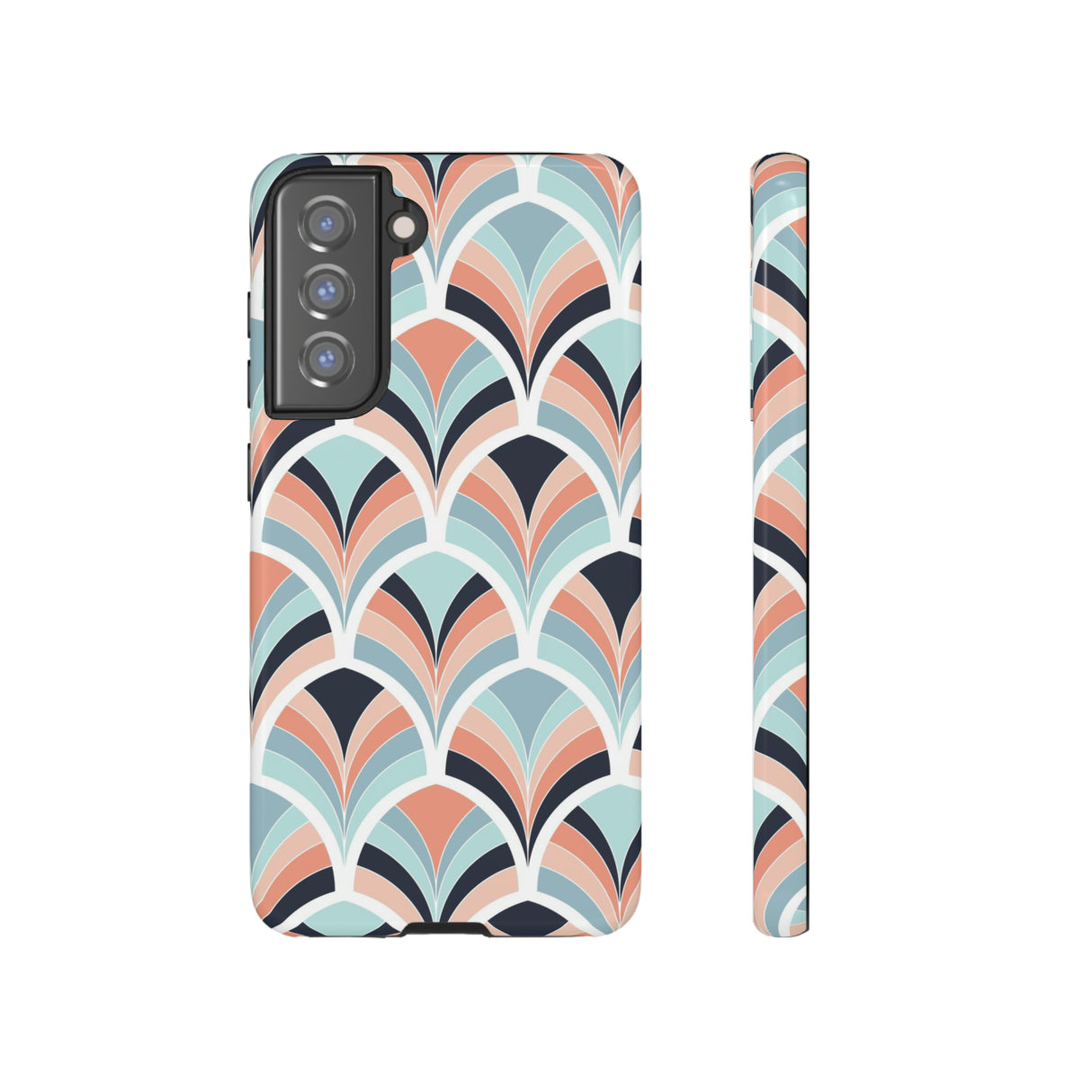 Baby Blue Retro - Protective Phone Case