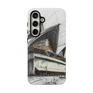 Architectural Elegance in Gray - For Samsung S24