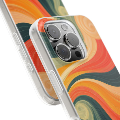 Swirling Ember iPhone 16 Pro Case - Soft