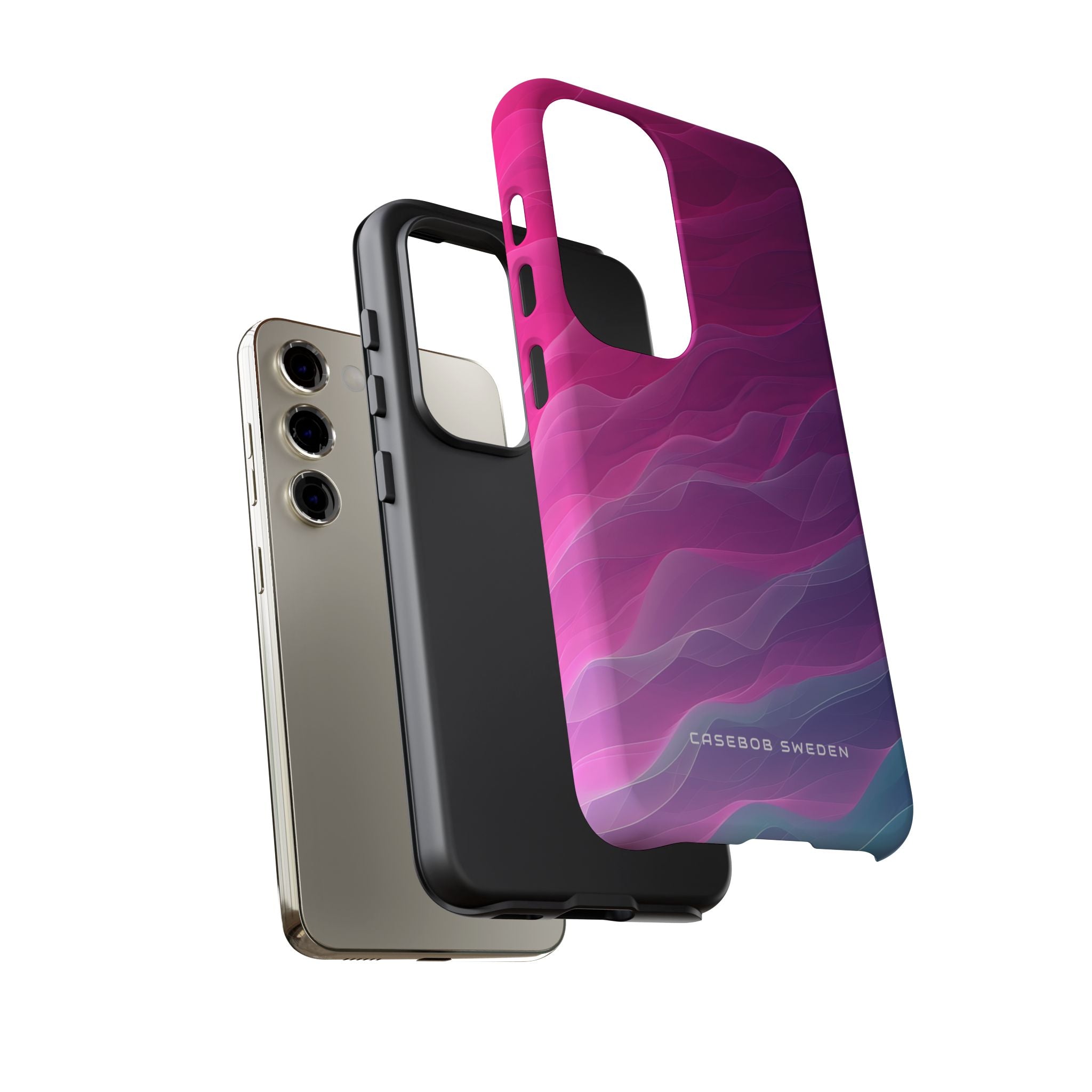 Gradient Oceanflow Waves Samsung S23 - Tough Phone Case