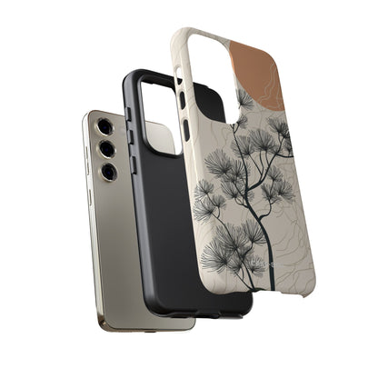 Spiky Tree Sunset Samsung S23 Case - Tough